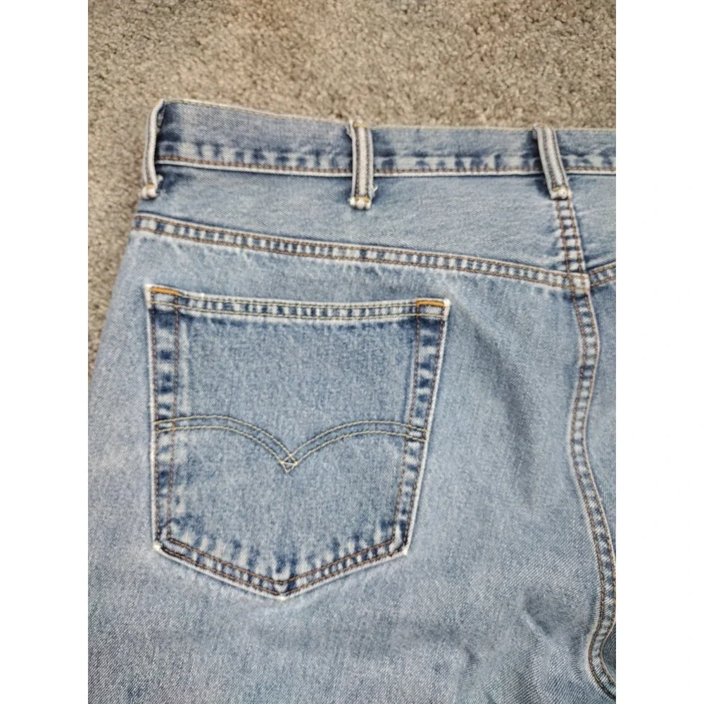Vintage Levi's 560 Comfort Fit Jeans Men's 40x34 Wide Slight Tapered leg Y2K Dad